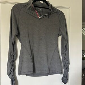 G/FORE Charcoal Long Sleeve Women's Top